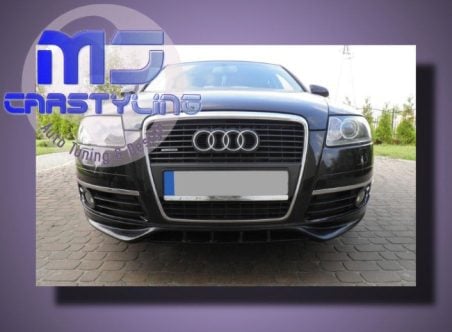 Audi A6 C6 - Voorbumper spoiler (S-line)