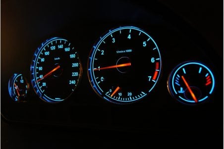 BMW E38 - Indiglo Tellerplaten