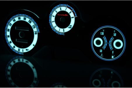 Fiat Barchetta - Indiglo Tellerplaten