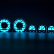 Jeep Wrangler YJ – Indiglo Tellerplaten