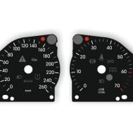 Mercedes C-klasse W203 – Indiglo Tellerplaten II