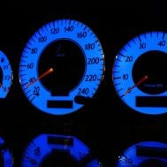 Mercedes CLK C208 – Indiglo Tellerplaten II