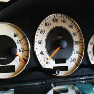 Mercedes CLK C208 – Indiglo Tellerplaten II