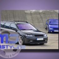 Opel Astra G – Voorbumper spoiler II