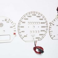 VW Corrado – Indiglo Tellerplaten IV