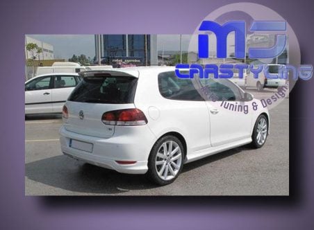 VW Golf 6 - Achterbumper spoiler