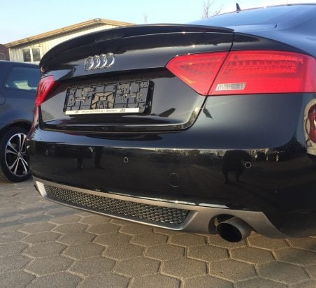Audi A5 B8 Sportback Facelift - Achterbumper Diffuser (S-Line) - Afbeelding 2
