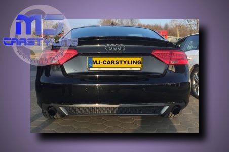 Audi A5 B8 Sportback Facelift - Achterbumper Diffuser (S-Line)
