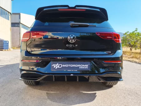 VW Golf 8/ 8 Facelift - Achterbumper spoiler