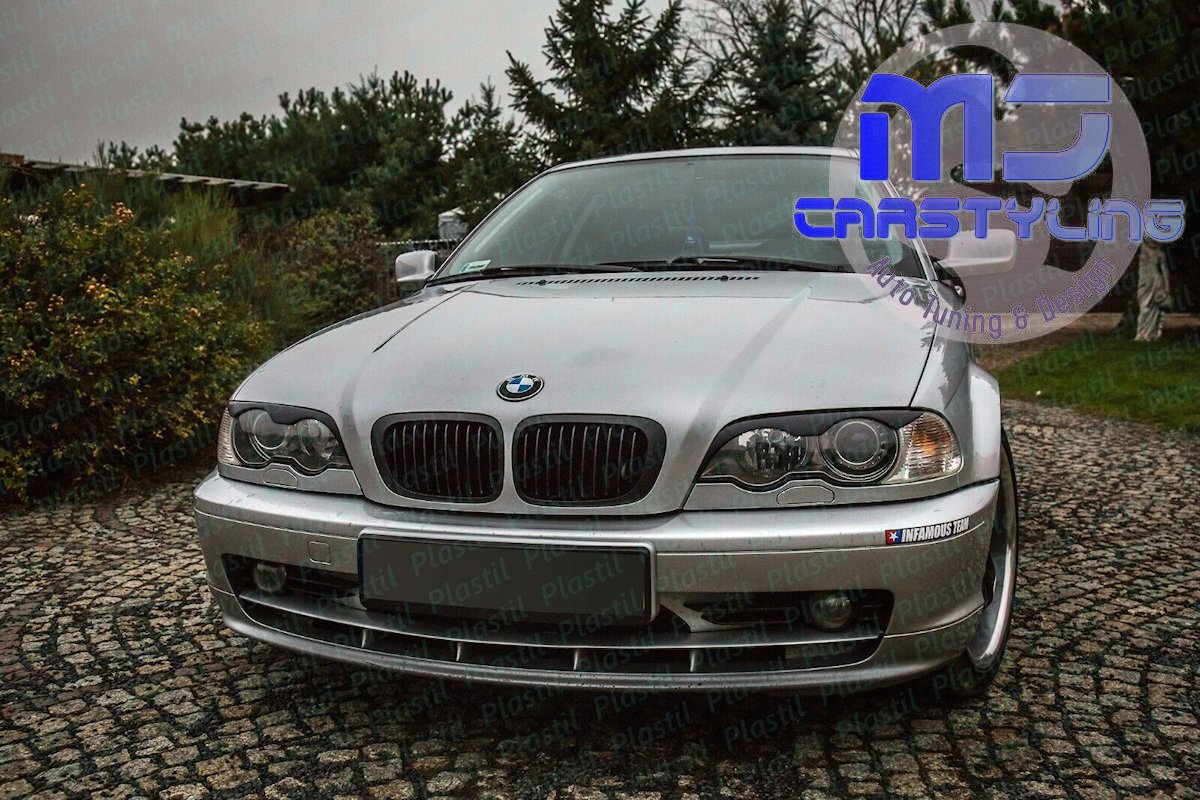 BMW 3-Serie E46 Cabrio/ Coupe - Koplampspoilers