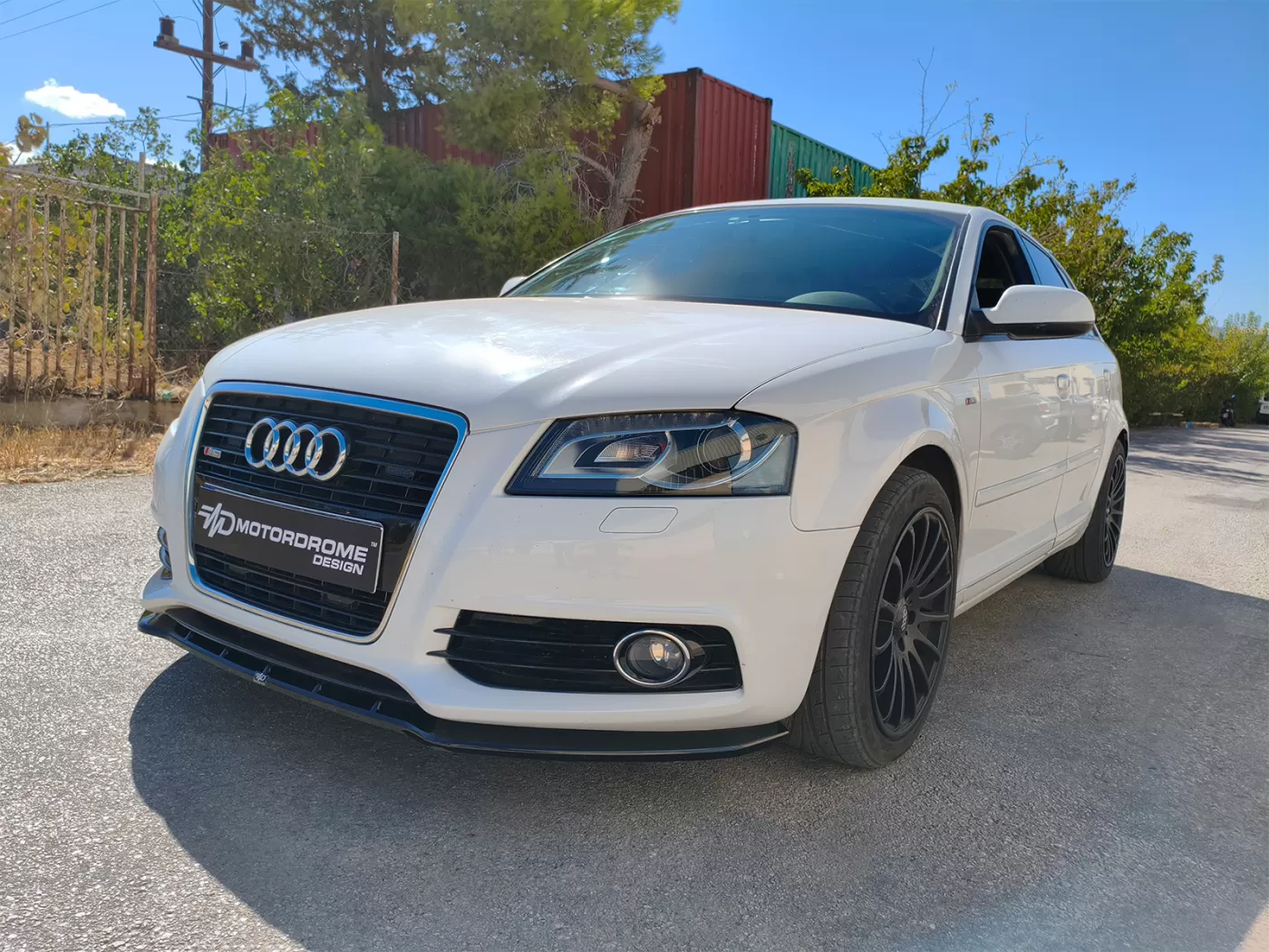 Audi A3 8P Facelift S-Line - Voorbumper spoiler