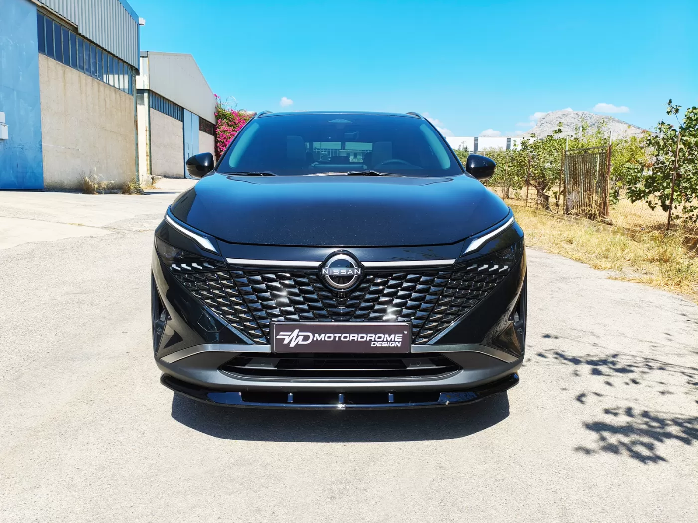 Nissan Qashgai J12 Facelift - Voorbumper spoiler