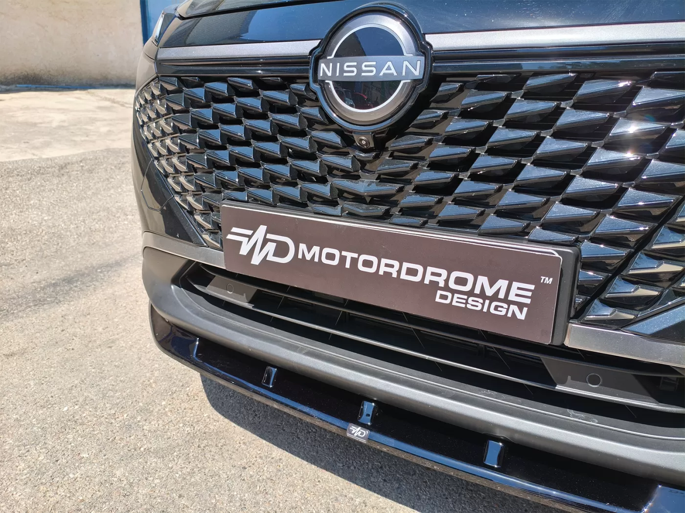 Nissan Qashgai J12 Facelift - Voorbumper spoiler