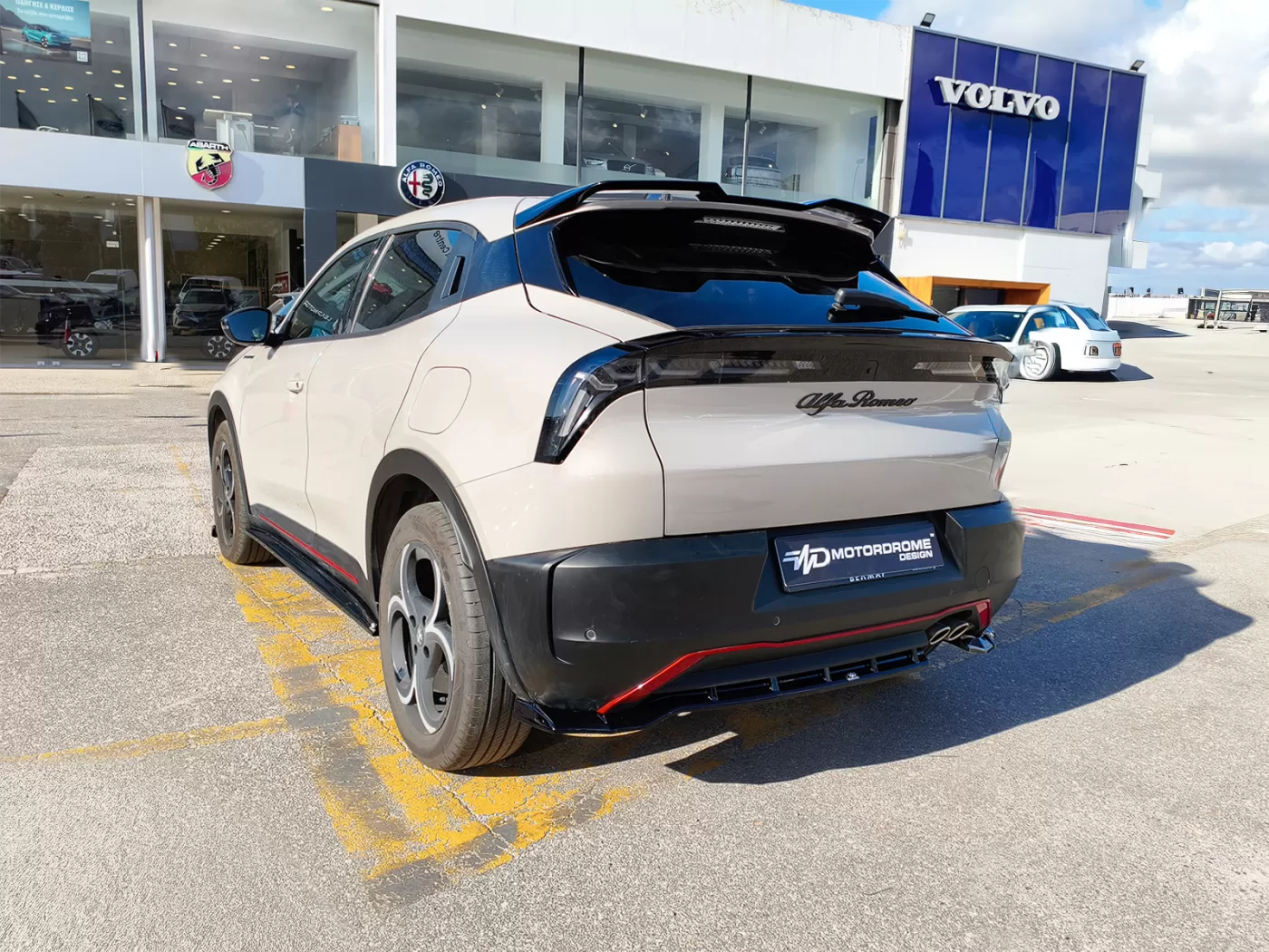 Alfa Romeo Junior MK1 - Dakspoiler