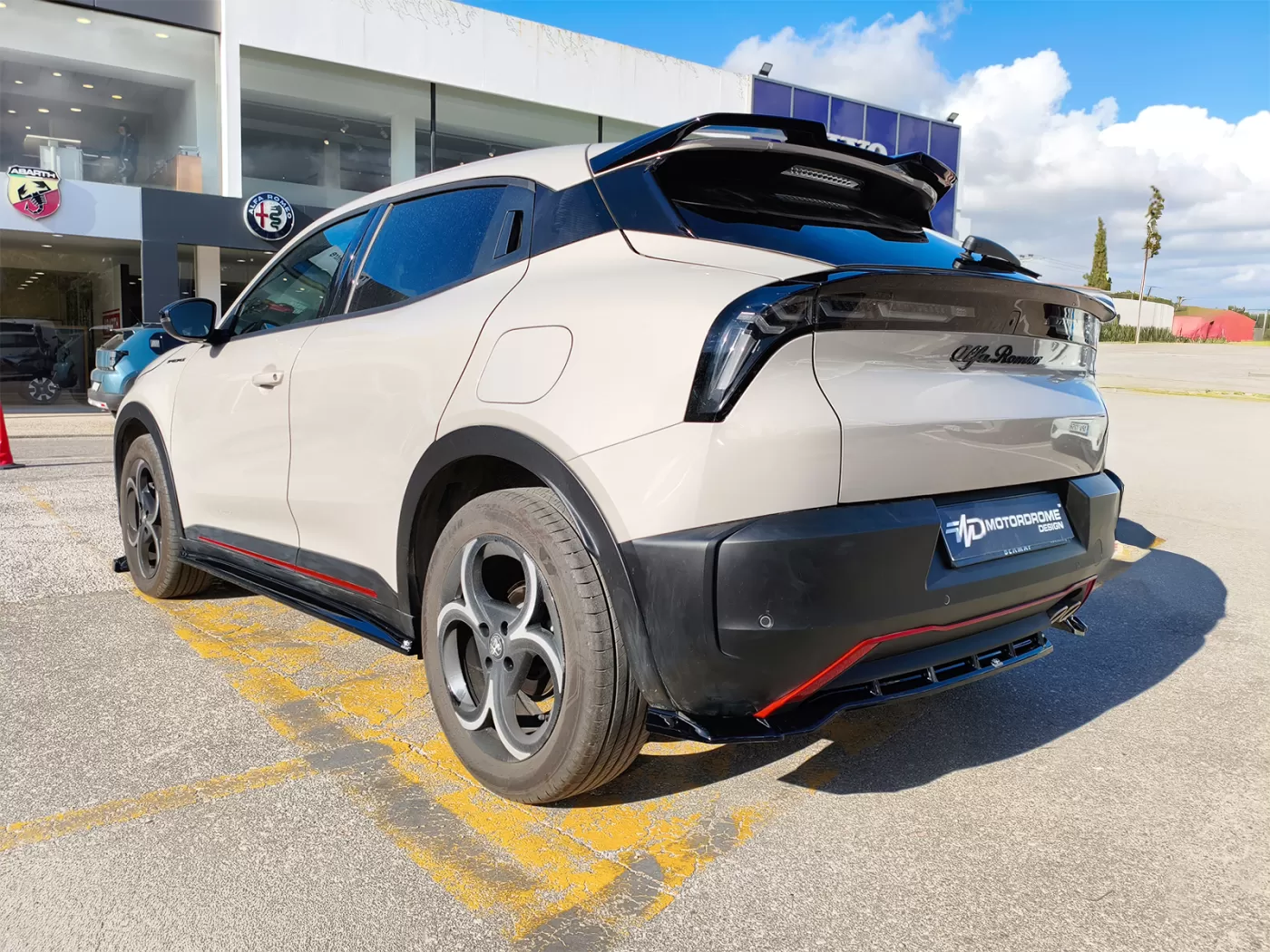 Alfa Romeo Junior MK1 - Dakspoiler