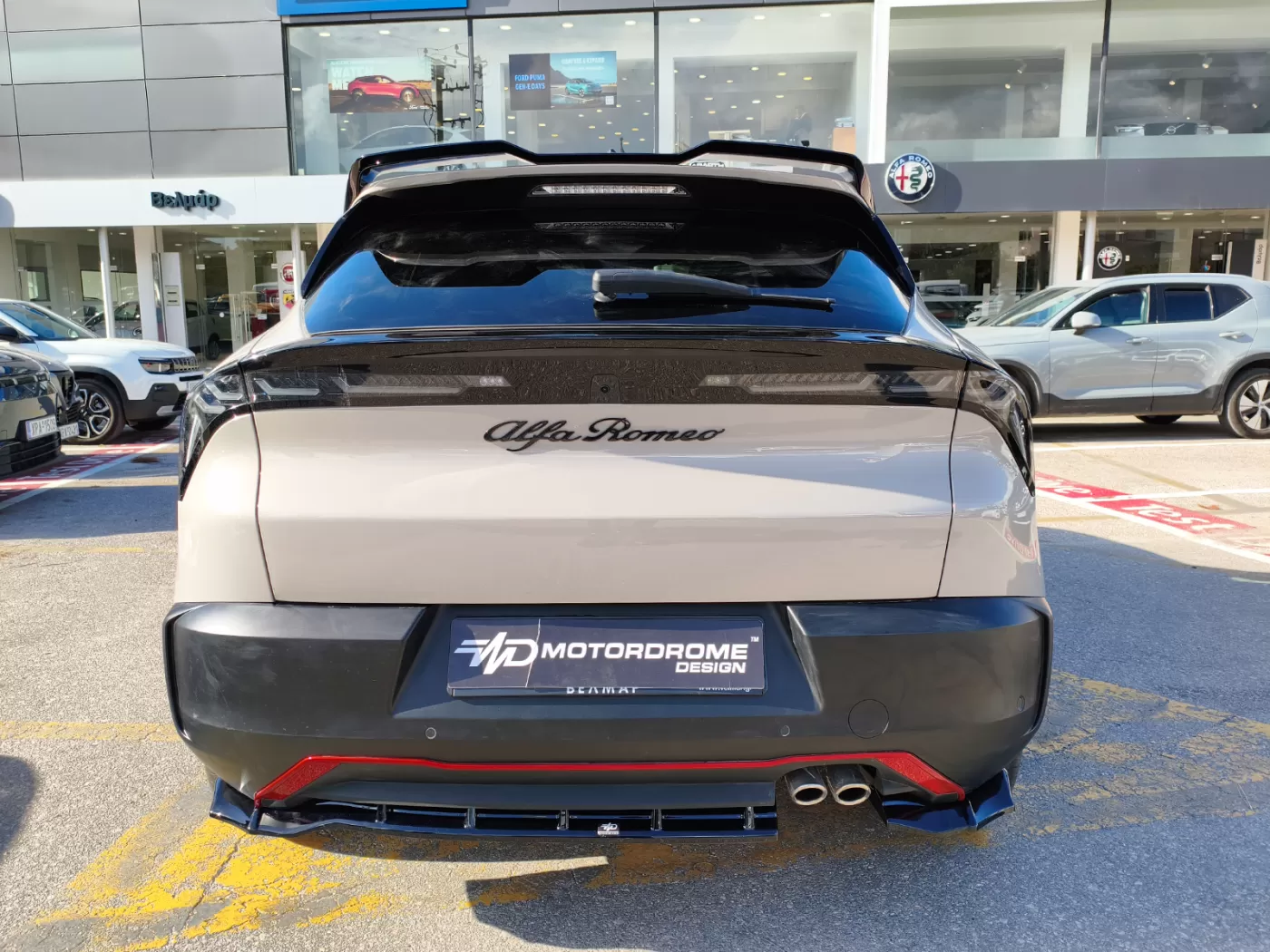 Alfa Romeo Junior MK1 - Dakspoiler