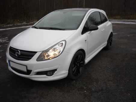 Opel Corsa D - Voorbumper spoiler (OPC Line)