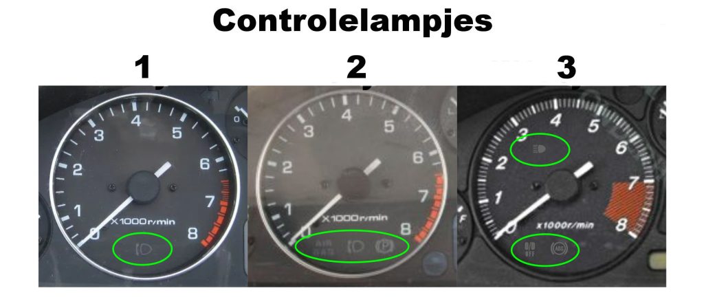 Mazda MX5 Controlelampjes