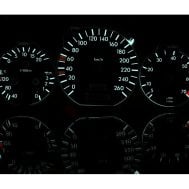 Mercedes S-klasse W140 – Indiglo Tellerplaten (OEM look)