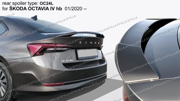 Skoda Octavia MK4 - Achterklep spoiler