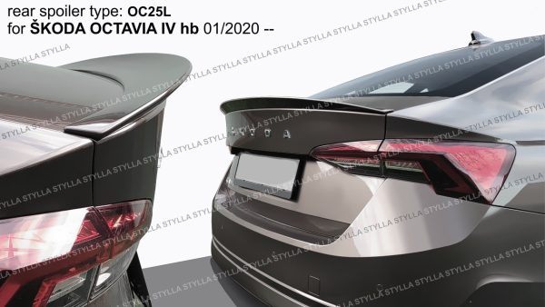 Skoda Octavia MK4 - Achterklep spoiler II