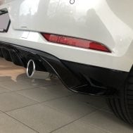 VW Golf 7 Facelift – Achterbumper diffuser (TCR Look)